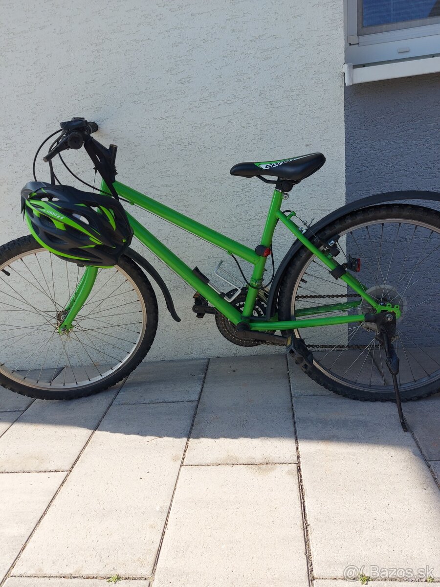 Bicykel 24" + prilba