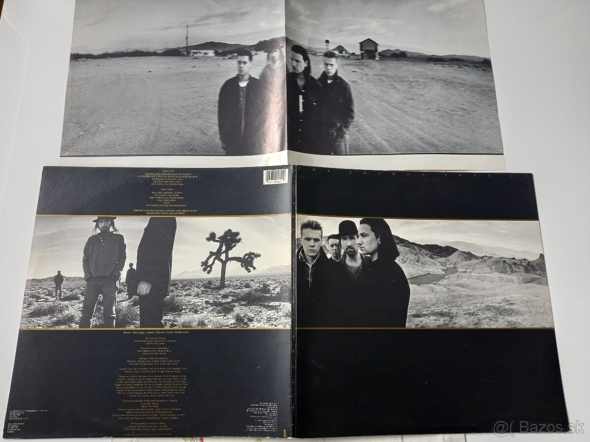U 2 “The Joshua Tree “/Island 1987/ rozkl. obal+plagat top