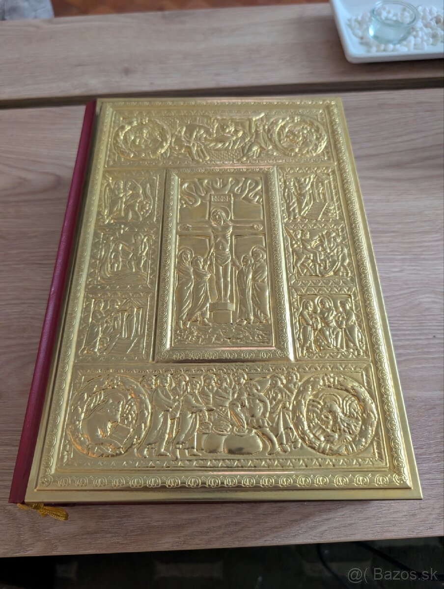 Pradam vydanie Biblia v zlatom obale