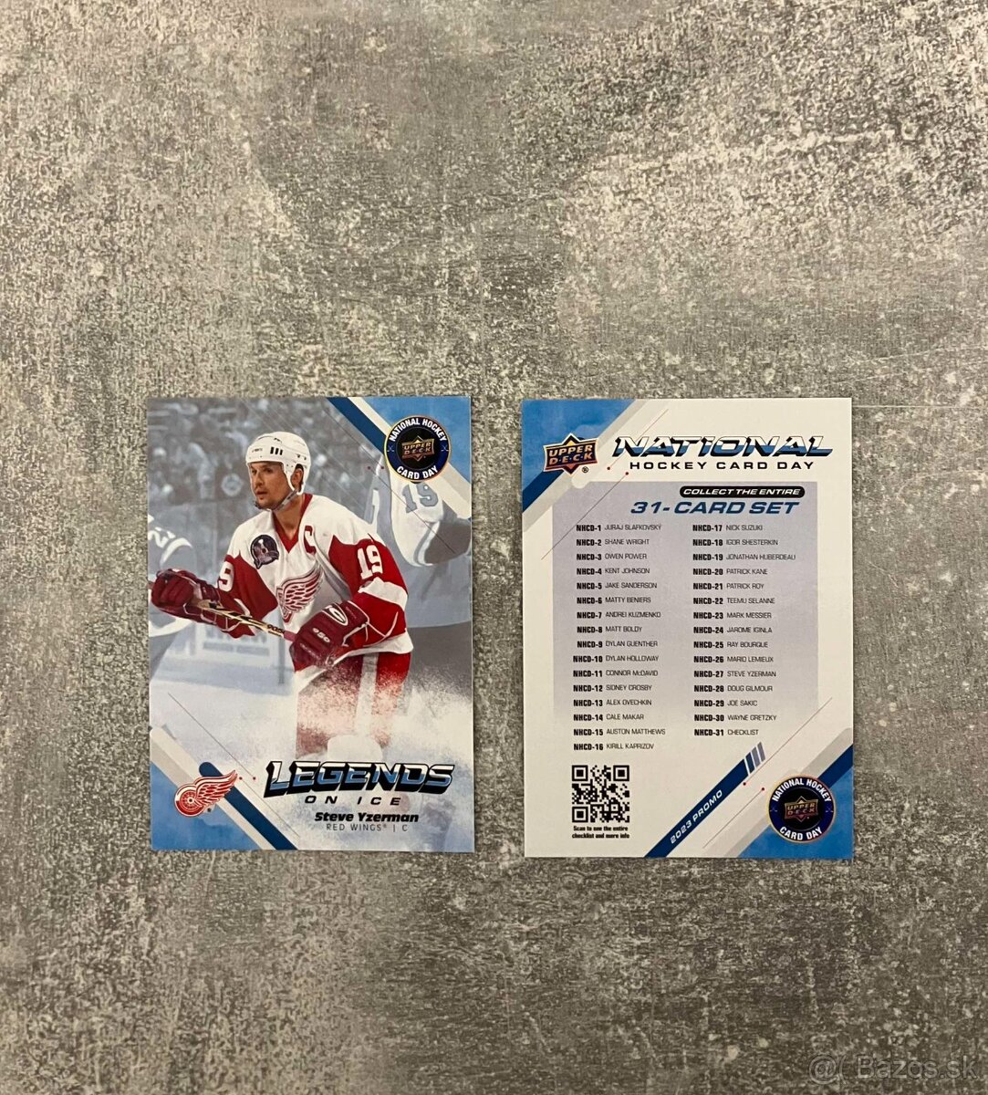 NHL Hokejové kartičky Promo Cards 2023