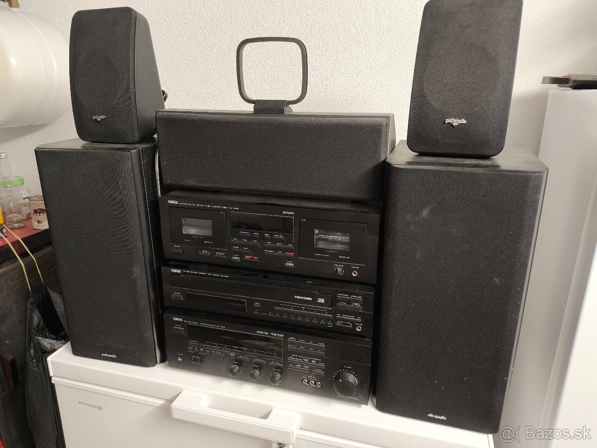 Hifi systém zostava YAMAHA 5.1 + POLK audio