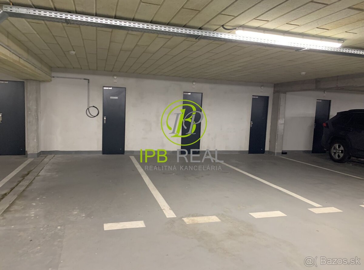 Garážové státie s pivničnou kobkou v projekte Grand Koliba v