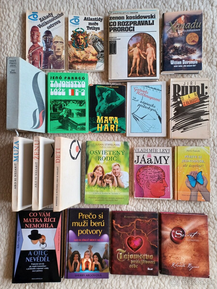 Knihy - literatúra faktu, záhady, história, politika