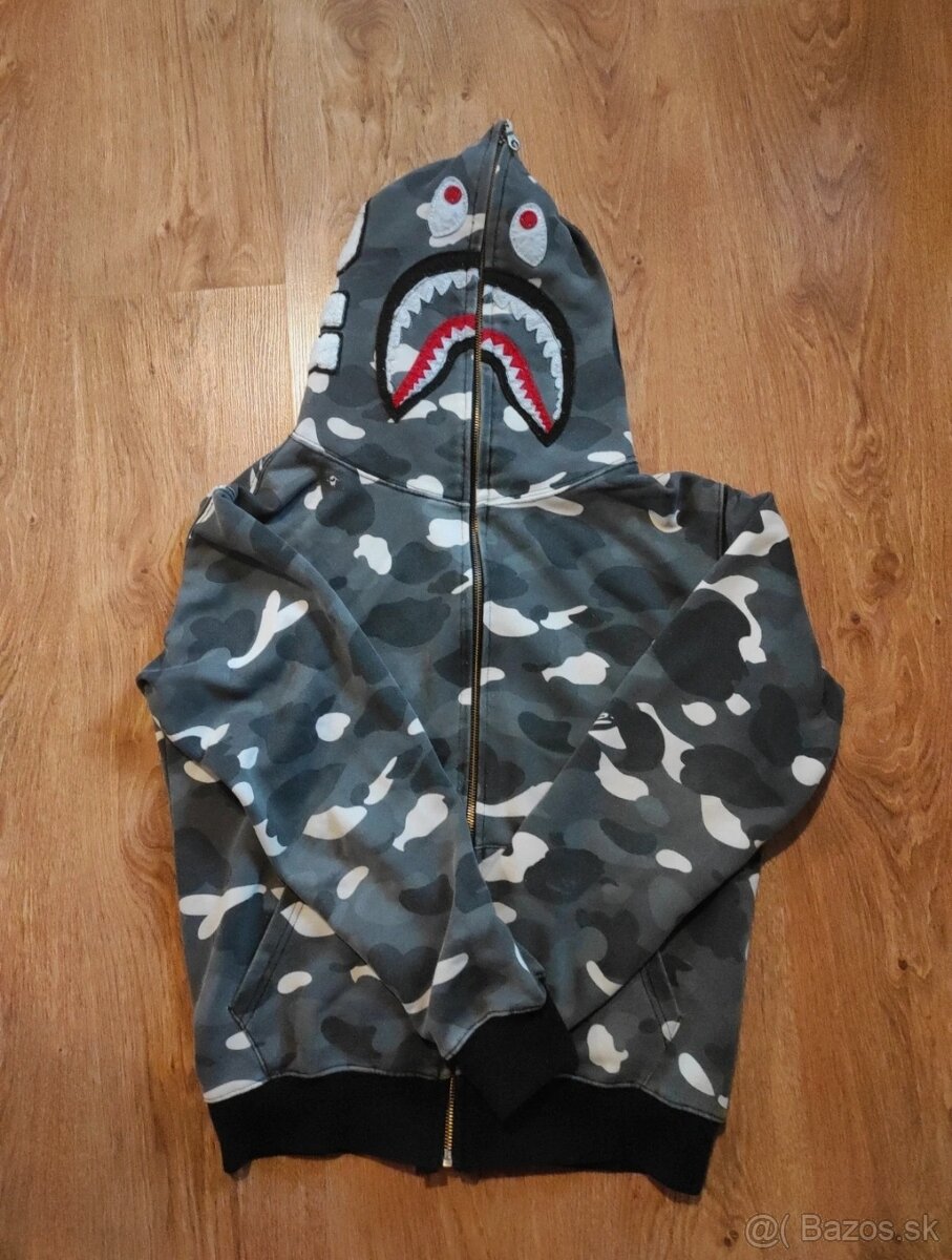 Bape mikina (sivá)
