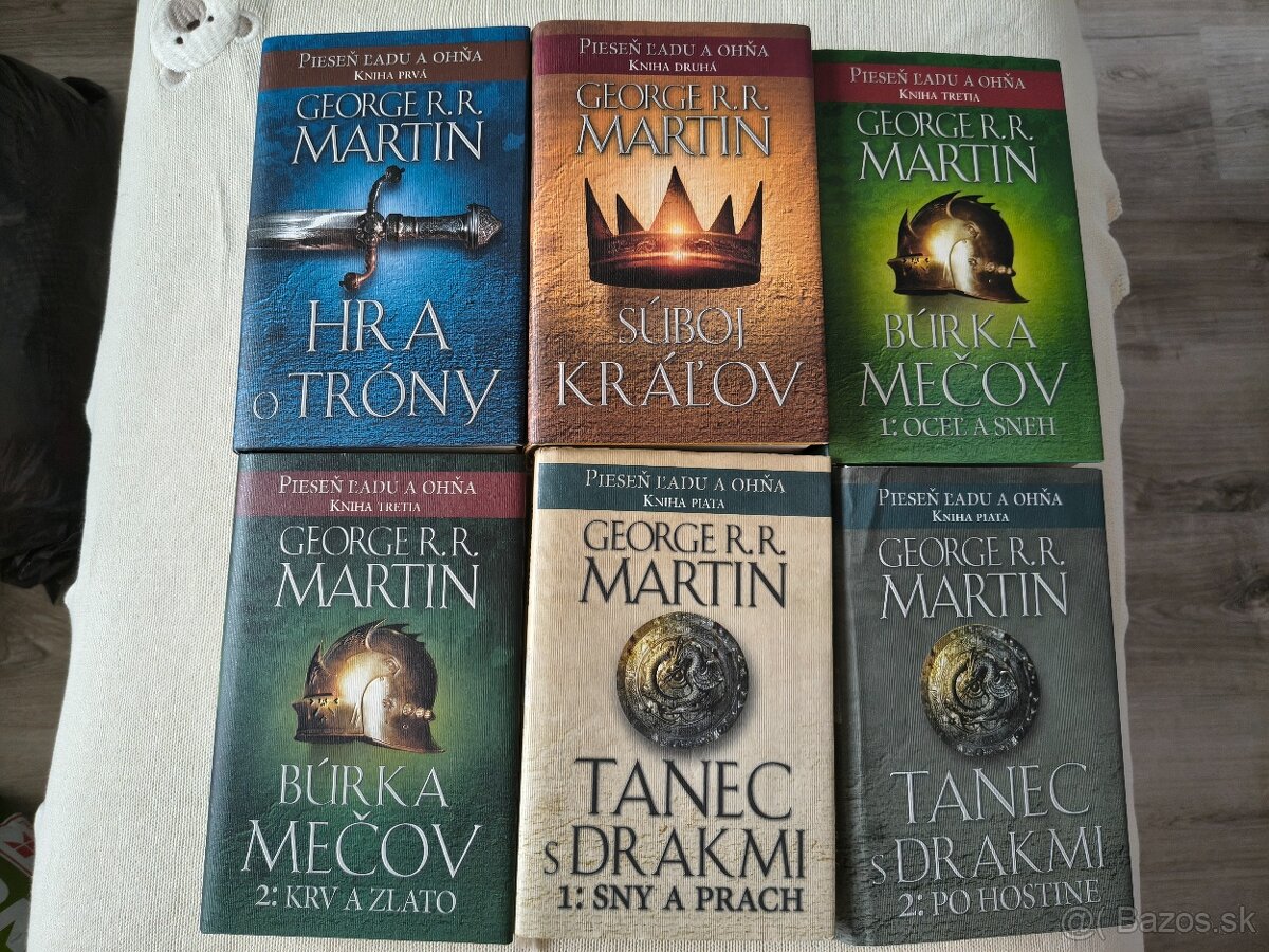 Knihy Hra o tróny