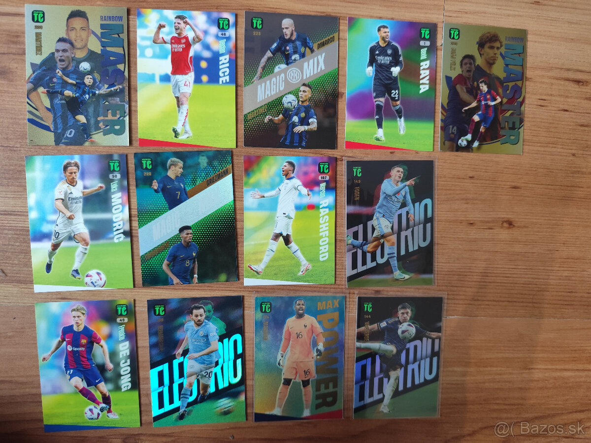 Futbalové kartičky - Top Class, Fifa