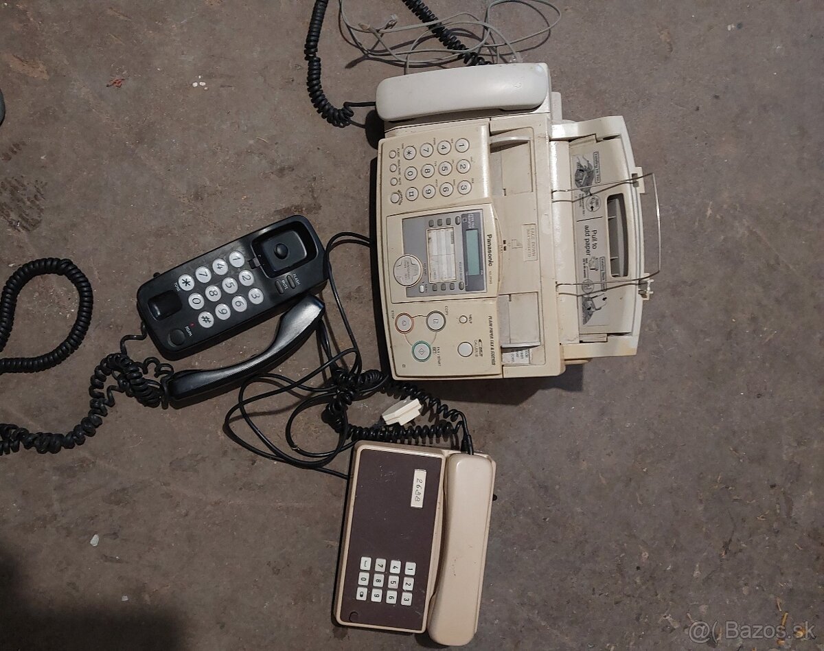predám fax, a retro telefony