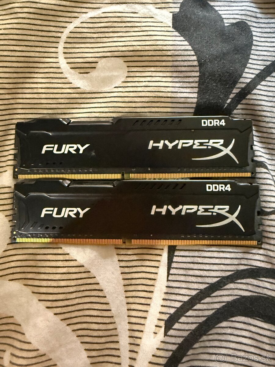 DDR4 RAM 8GB (2x4GB) HyperX Fury 2400MHz