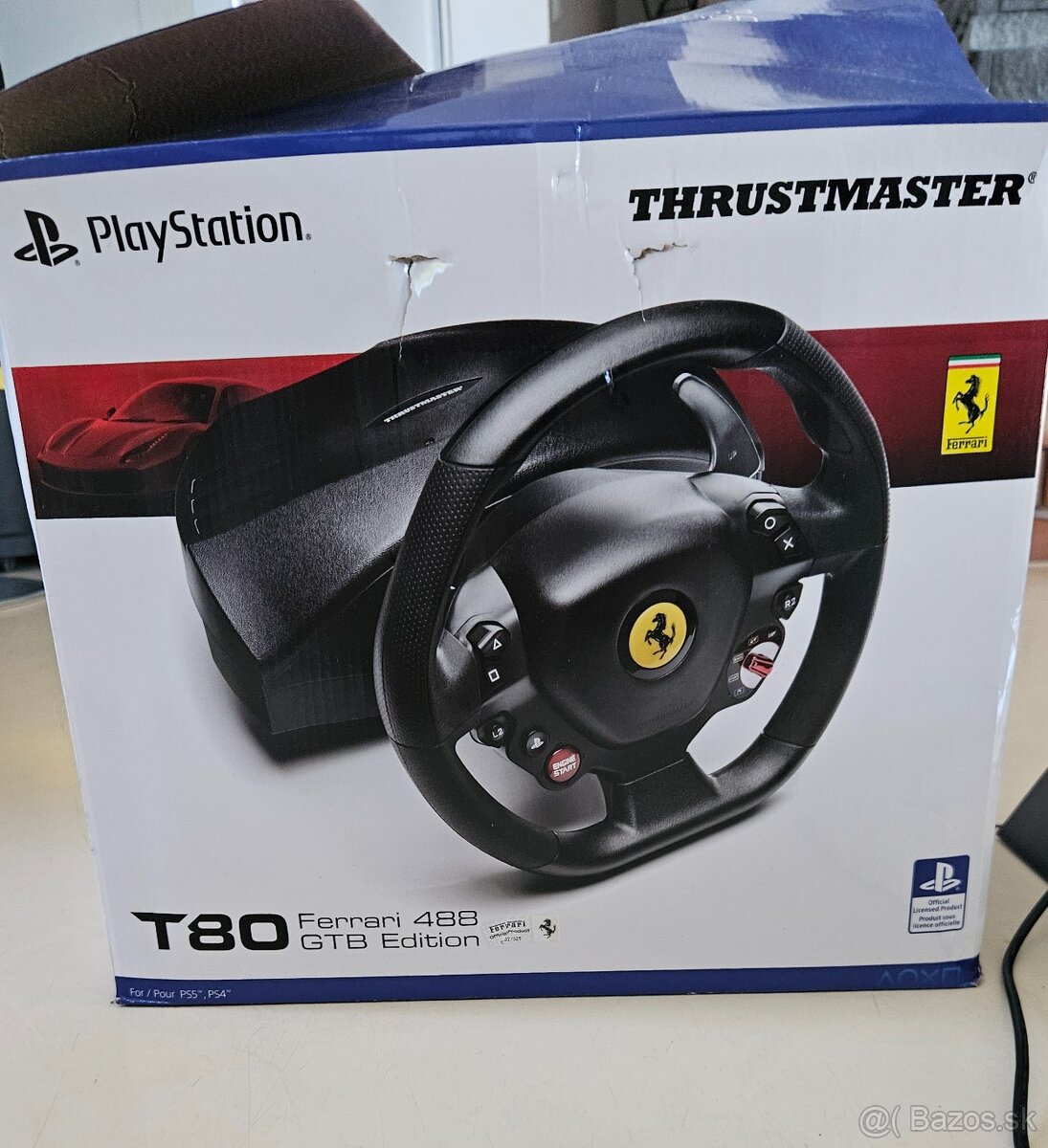 thrustmaster t80 488gtb na playstation 4 alebo pc windovs