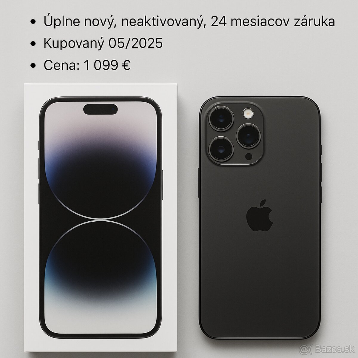 Predám iPhone 16 Pro 128 GB – Nový, nerozbalený