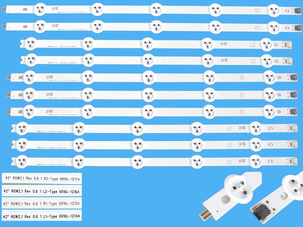 LED podsvietenie LG 42LN a 42LA