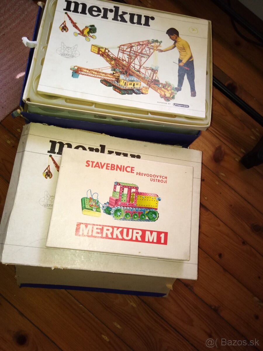 Merkúr staré hračky