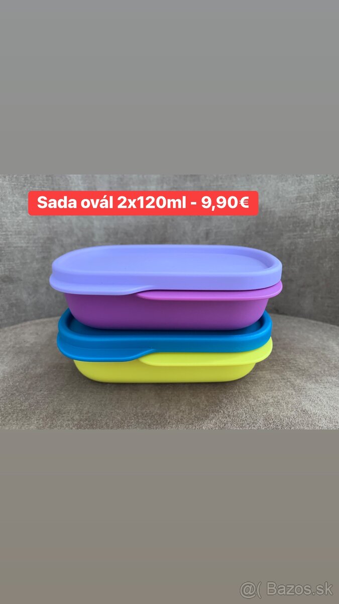Sada ovál 2x120ml - Tupperware