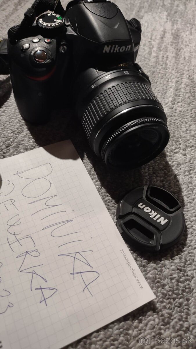 Nikon D3200 + Objektív 18-55 AF-S Zrkadlovka