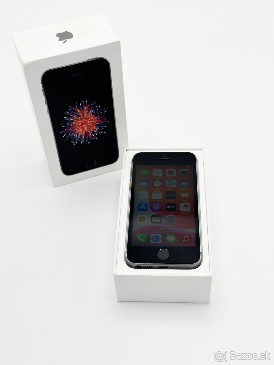 Apple iPhone SE 1. Generácie 2016 32GB Space Gray 87% Bat.