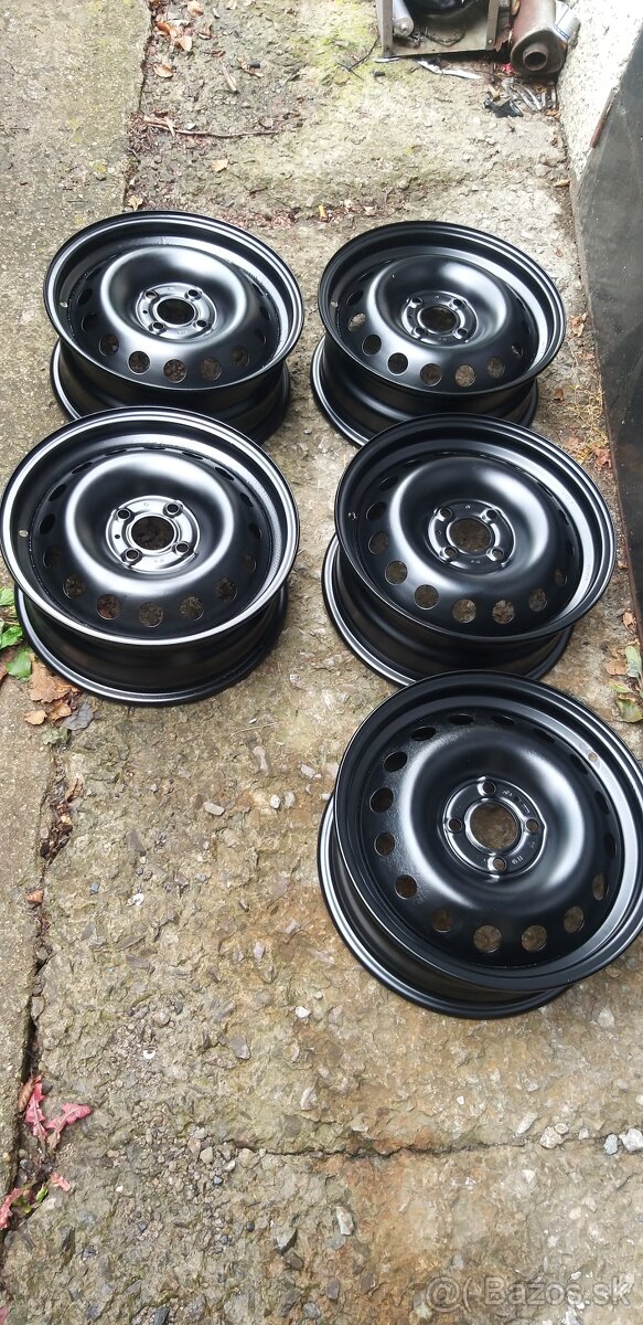 Plechove disky Renaul R15 4x100