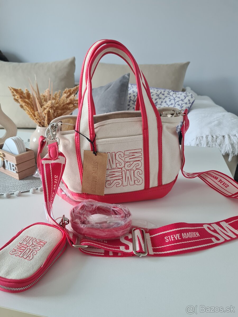 Steve Madden letná kabelka s dvomi popruhmi
