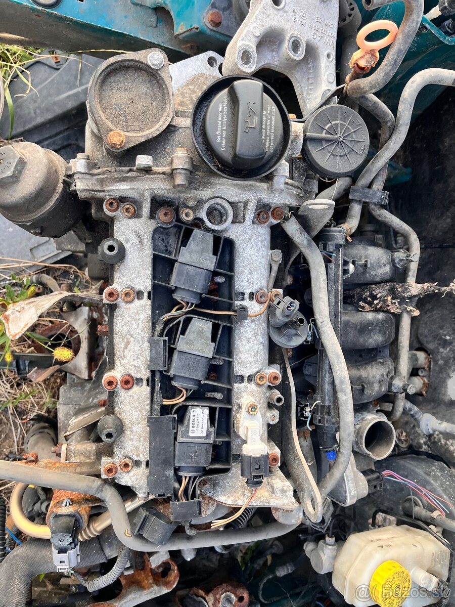 Motor skoda fabia