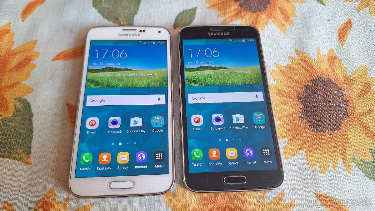 Samsung galaxy S5 top stav