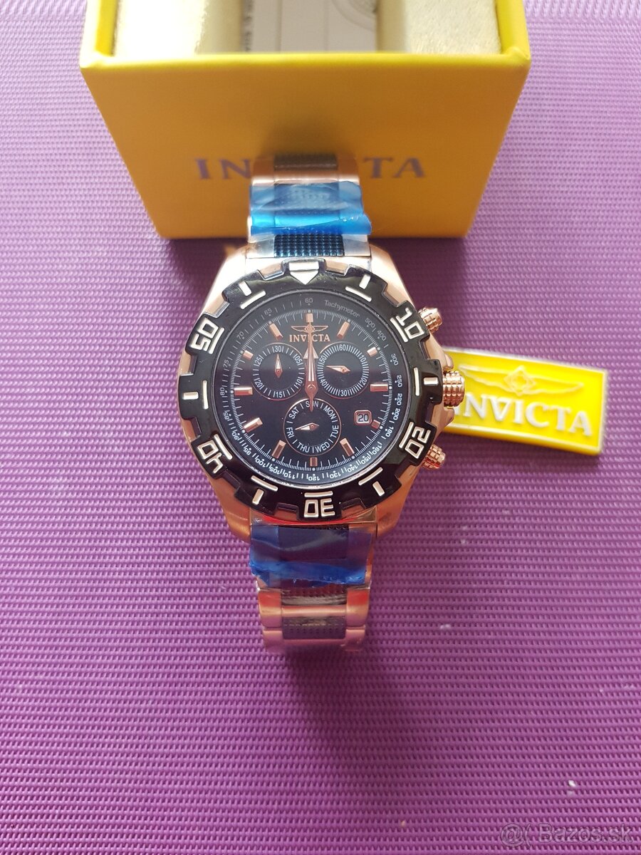 Invicta black-gold lux