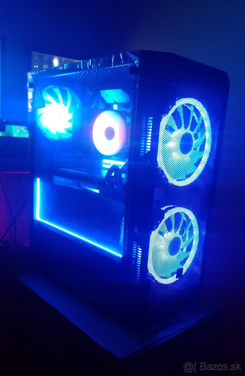 Herný PC- RTX 3070 8GB OC /Ryzen5 /32GB / NVMe+SSD /WIN-PRO