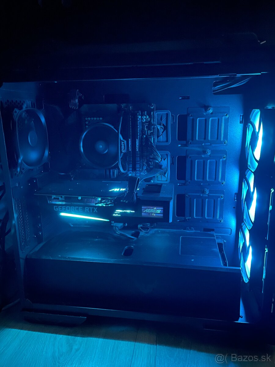 Predám hernú zostavu RTX 3060 Ti / Ryzen 5 5600X / 32 GB RAM