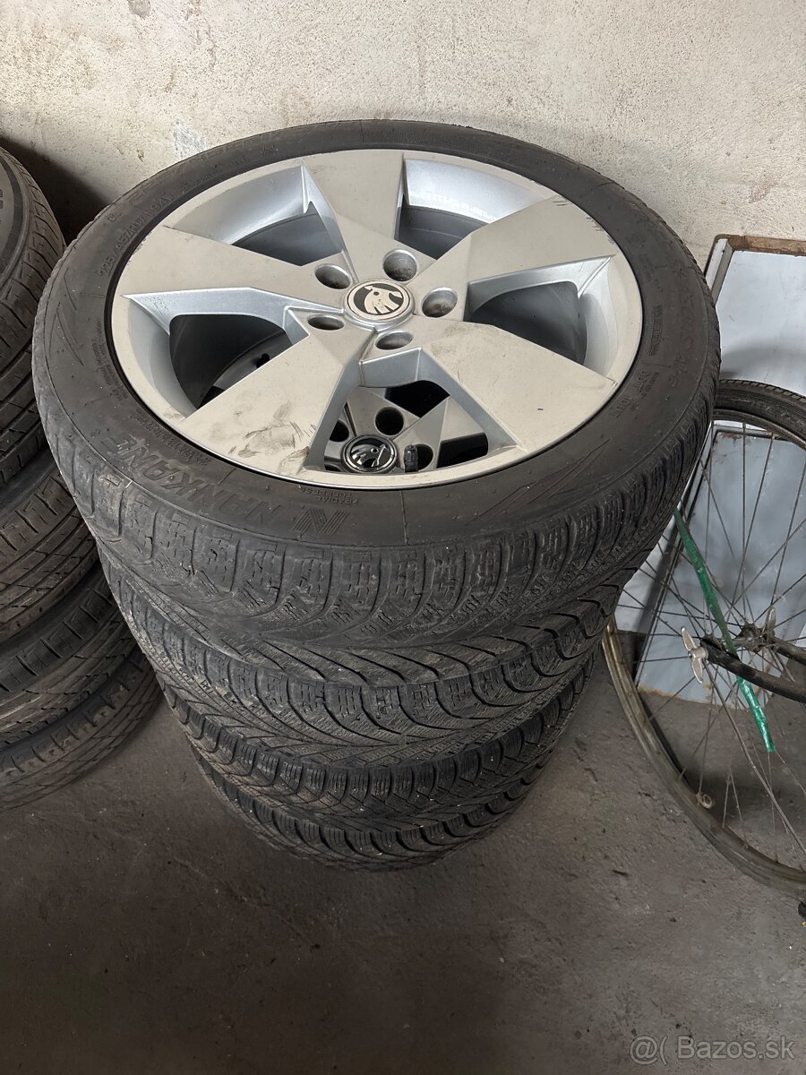 5x112 r17 zimná sada Škoda