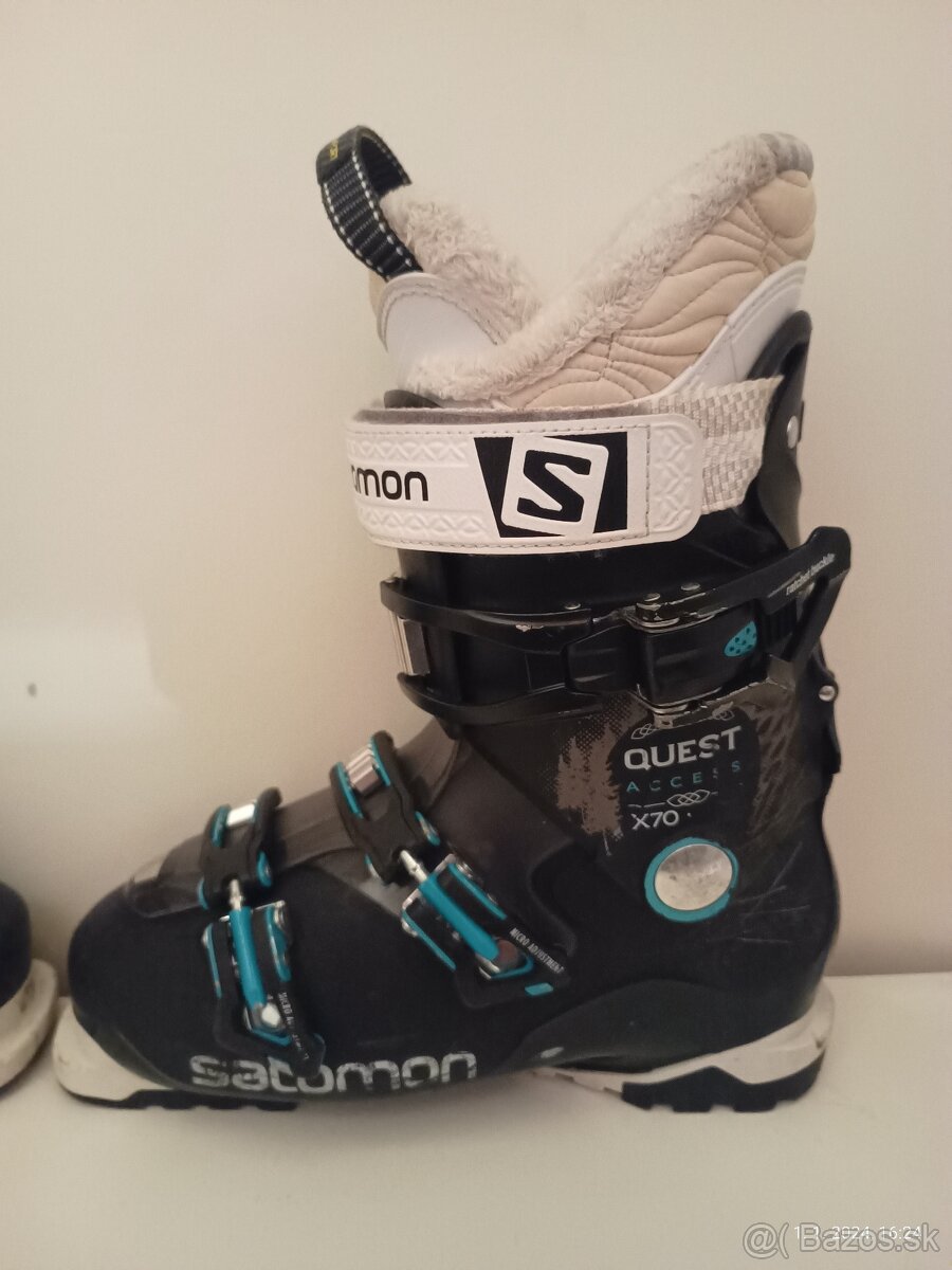 vel. 40,5 - damske lyziarky Salomon Quest access