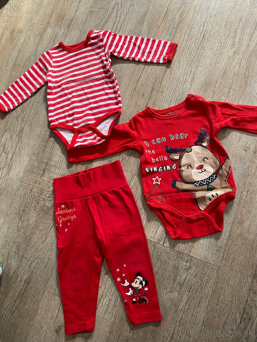 Vianočný set pre bábätko veľ. 74
