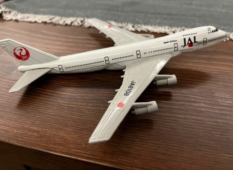 JAL Boeing 747 model lietadla