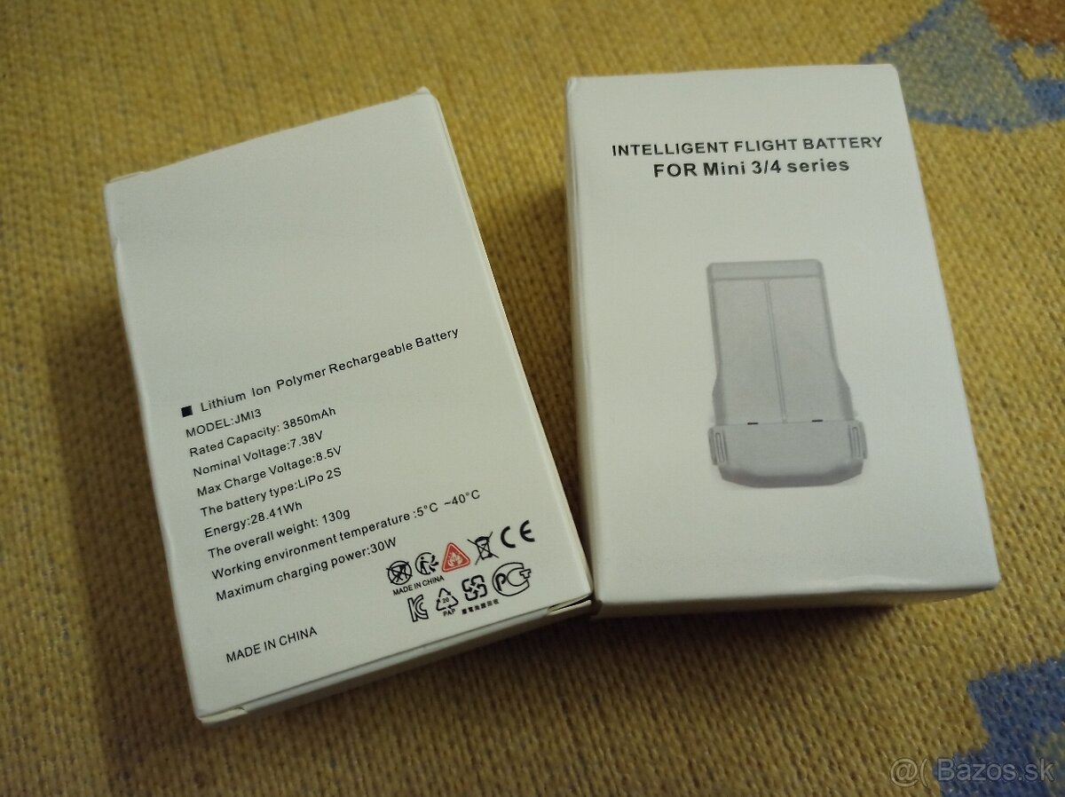 Velkokapacitná 3850mAh batéria pre Dji mini 3, pro 4 pro