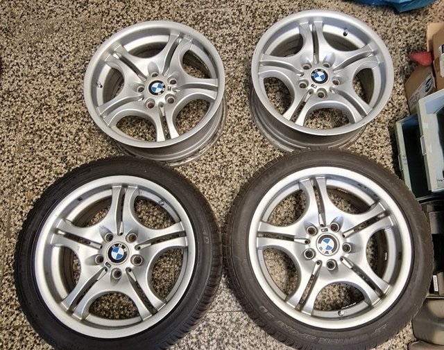 Hliníkové disky originál zimní BMW M3 E46 17" Styling M68