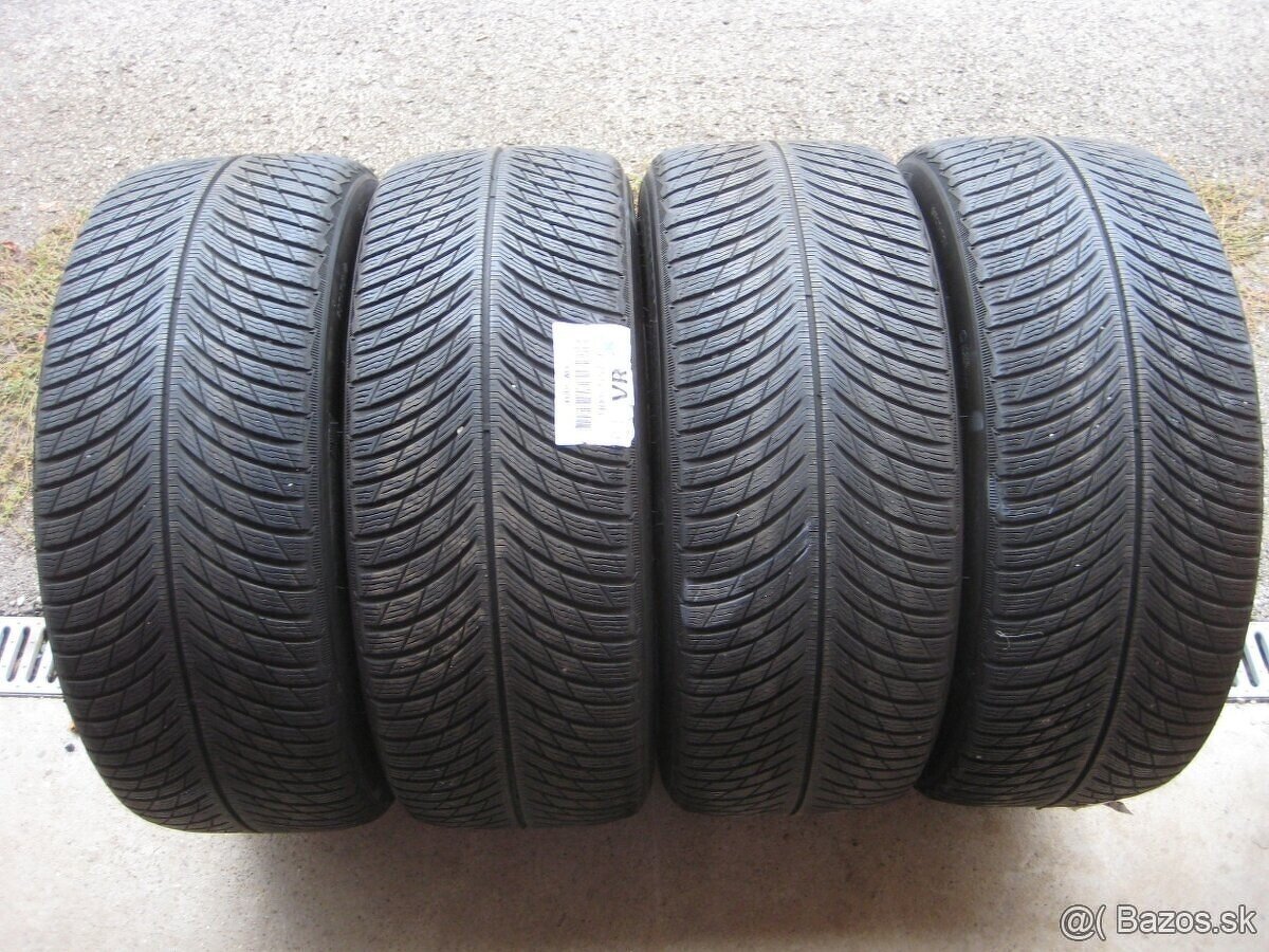 4ks zánovné 255/45 R20 105V Michelin Pilot Alpin 5 SUV 7mm