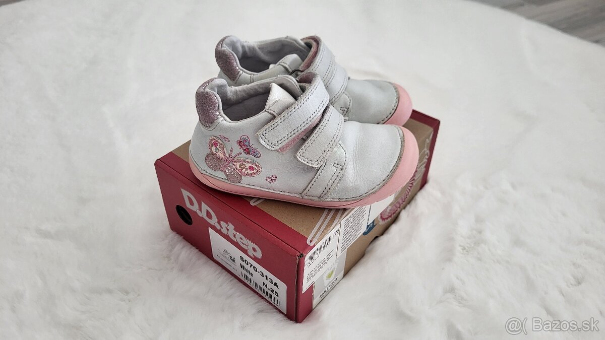 DD Step barefoot detské topánky 25