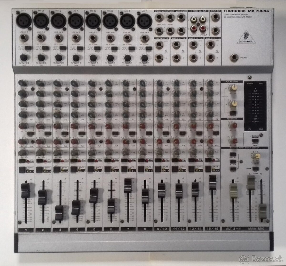 Predám mixpult Behringer EURORACK MX2004A