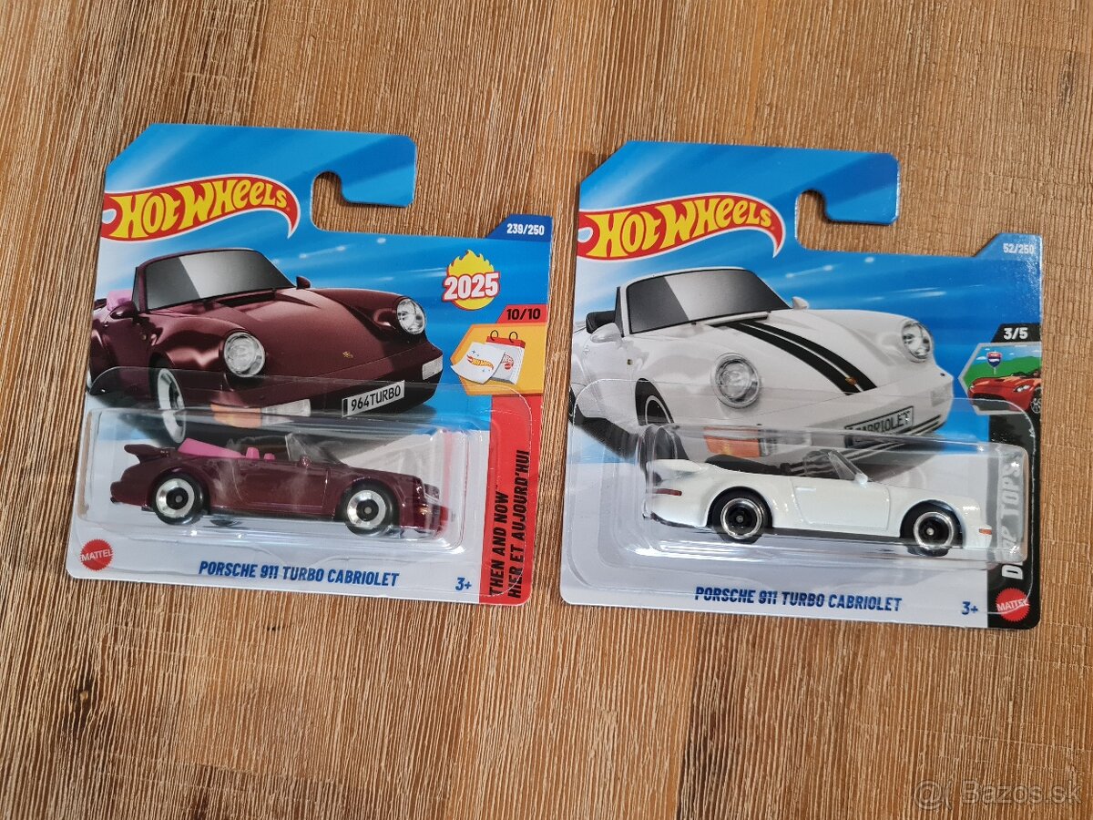 Porsche 911 Cabriolet set Hot Wheels