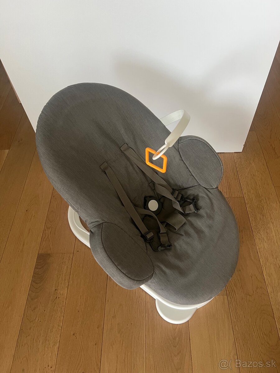 STOKKE Steps Bouncer White Deep Grey