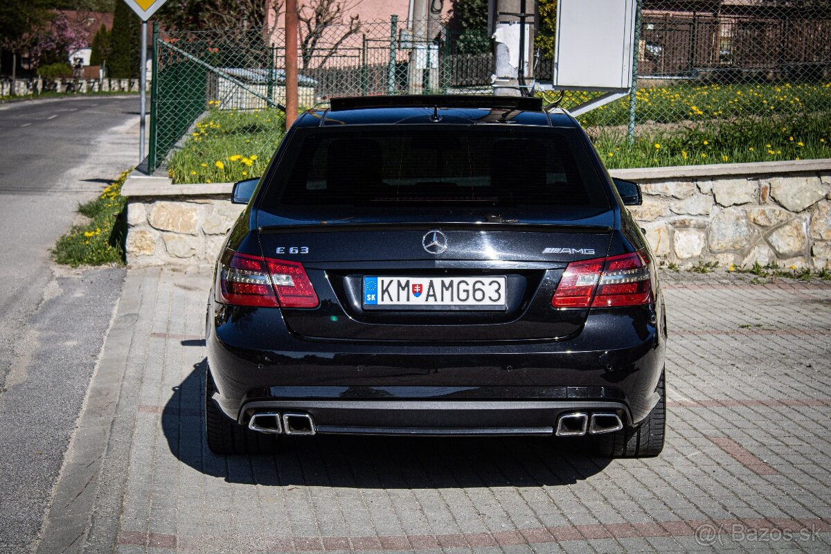 Mercedes E 63 AMG Performance, Krásny stav, Pano, Distronic