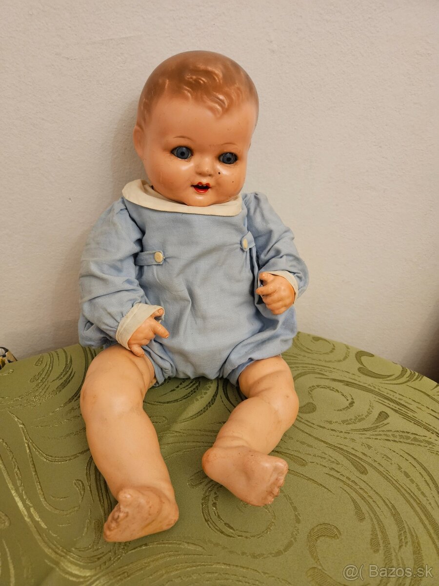 Rozkošné starožitné miminko cena 40€ /45cm/