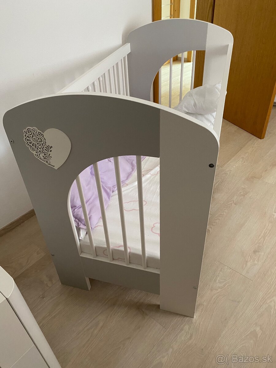Klups Nel 120x60cm detska postielka super stav