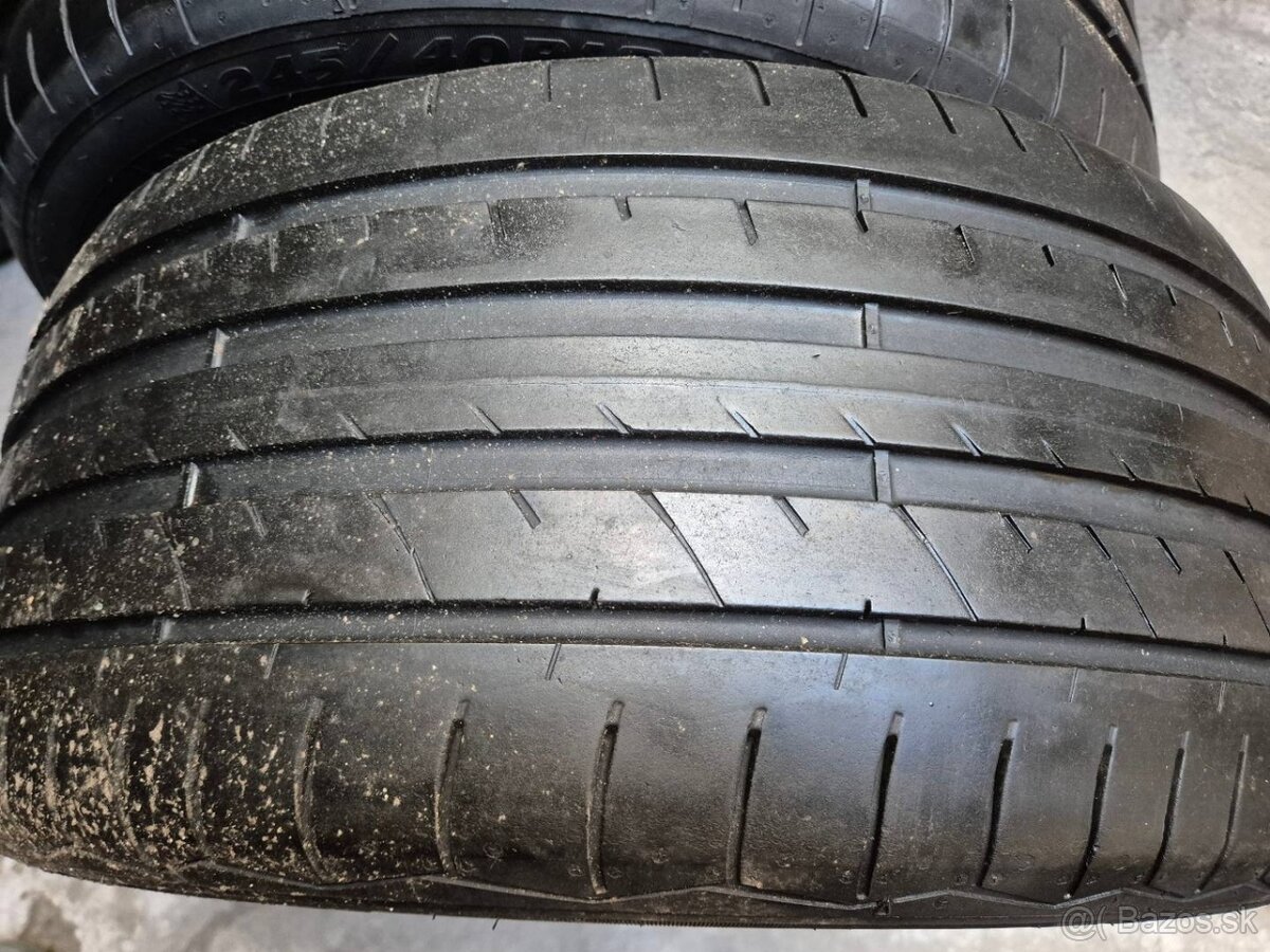 245/40 r18 letné 2 ks DEBICA dezén 6,3 mm DOT2020