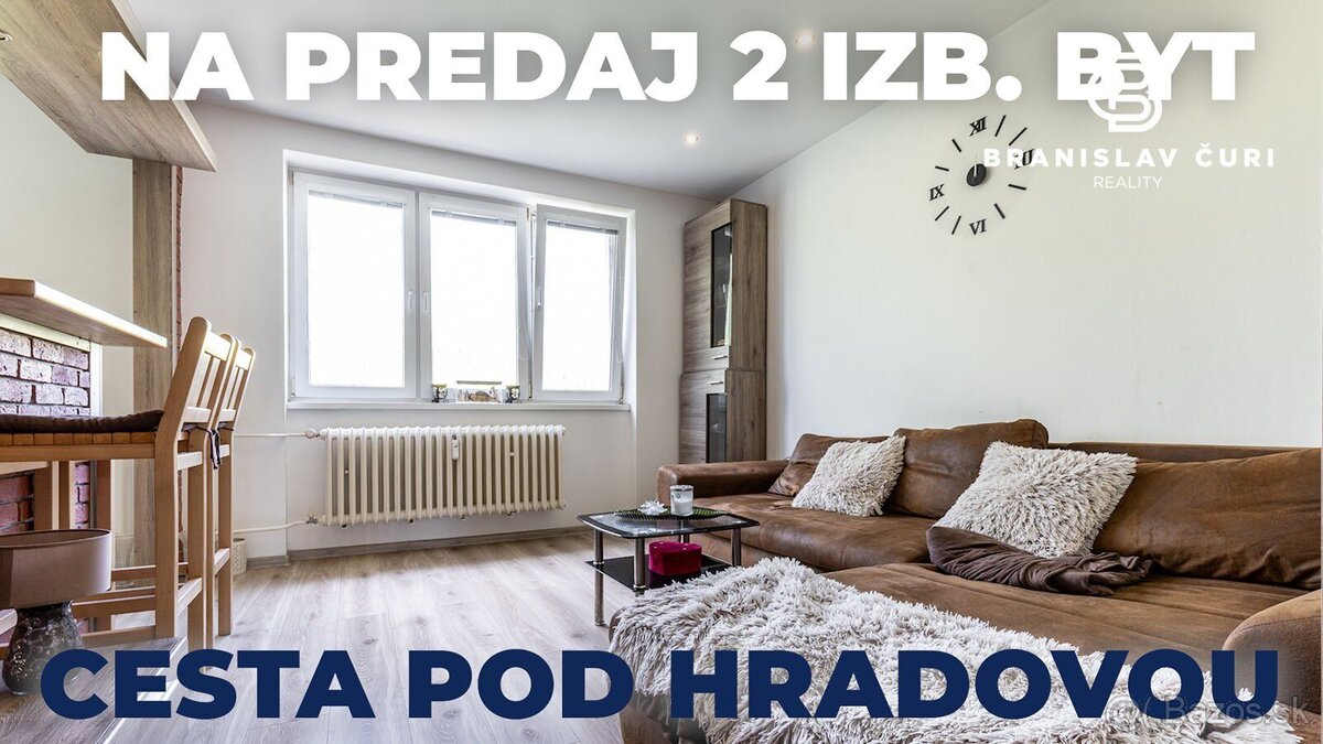 Predaj 2 izbový zariadený byt, Podhradová, Kočice
