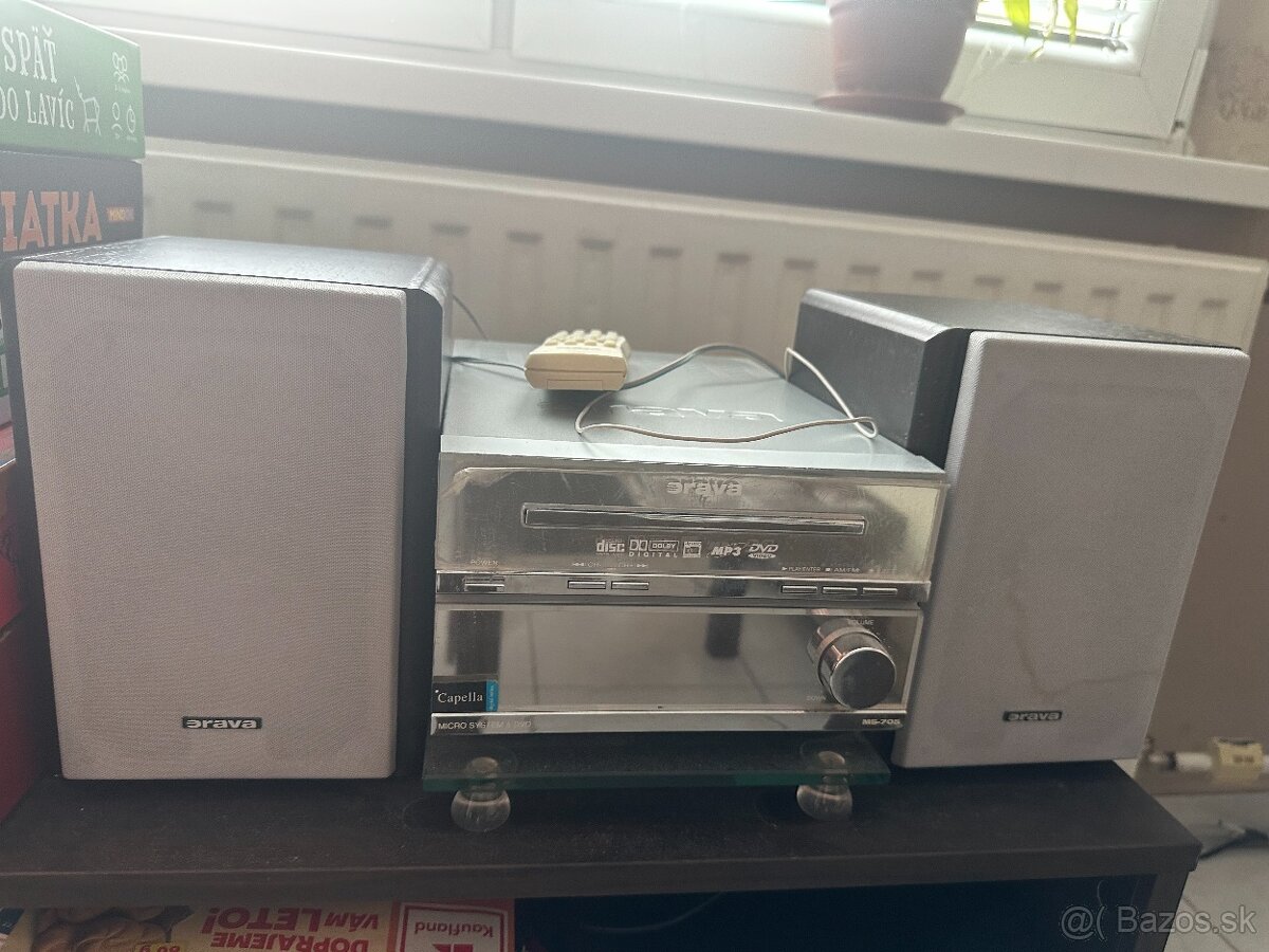 Audio systém DVD prehrávač