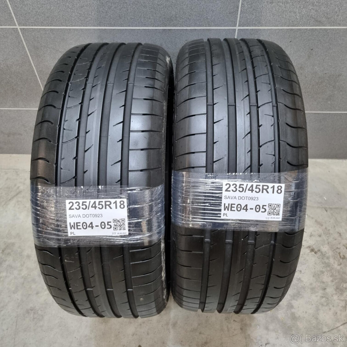 Letné pneumatiky 235/45 R18 SAVA DOT0923