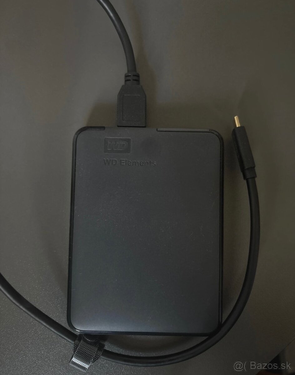 Externý disk WD Elements s káblom 1.5T