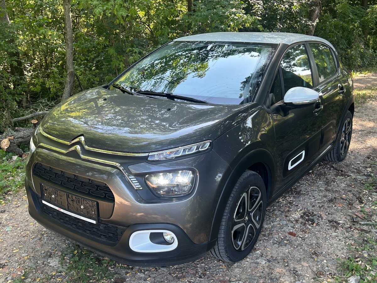 Citroen C3 1.2 61kw 2020/10 najazd 33tis KM bohata vybava