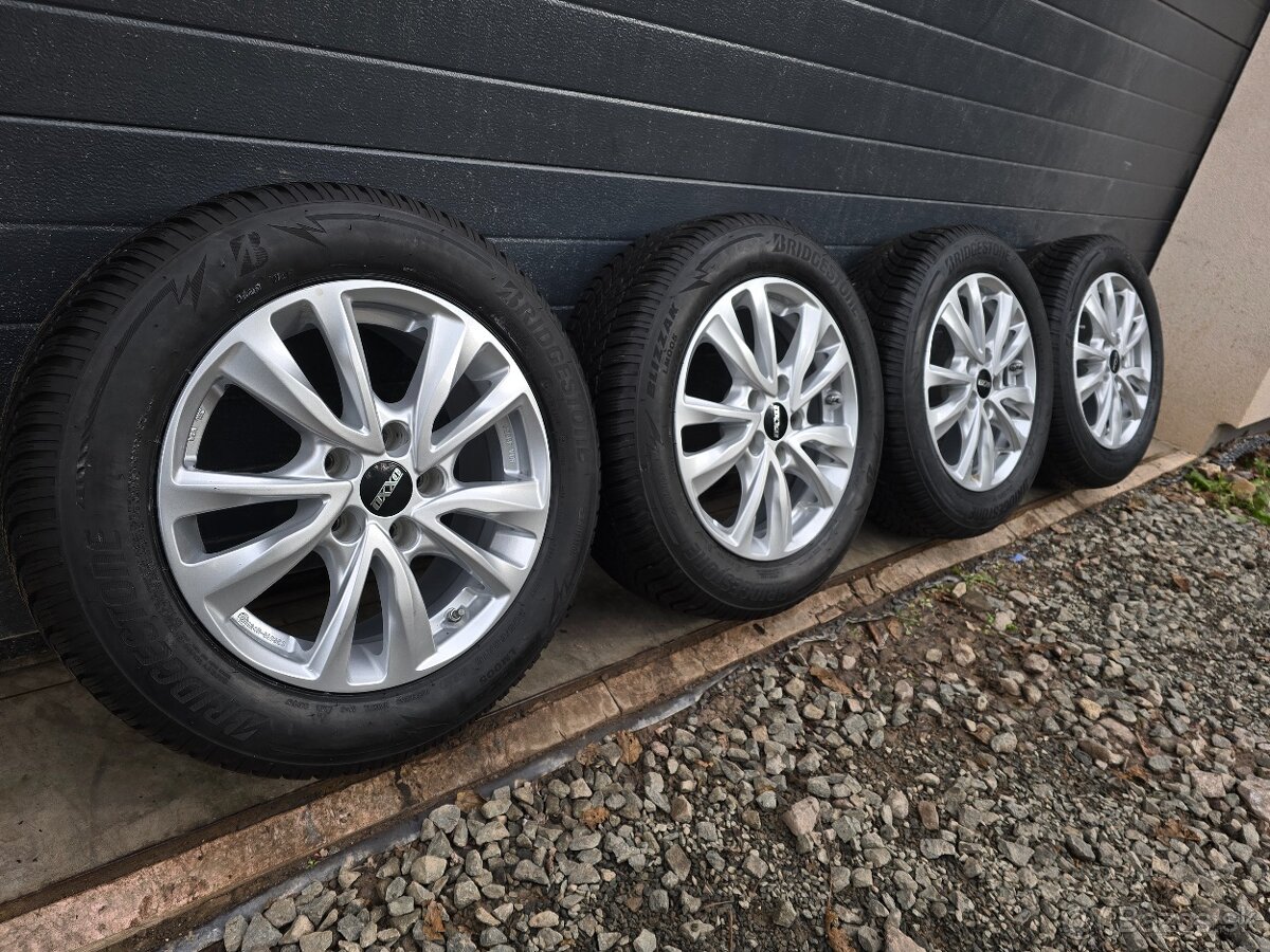 Zimná Sada Nissan/Renault 5x114,3+Bridgestone 205/60 R16