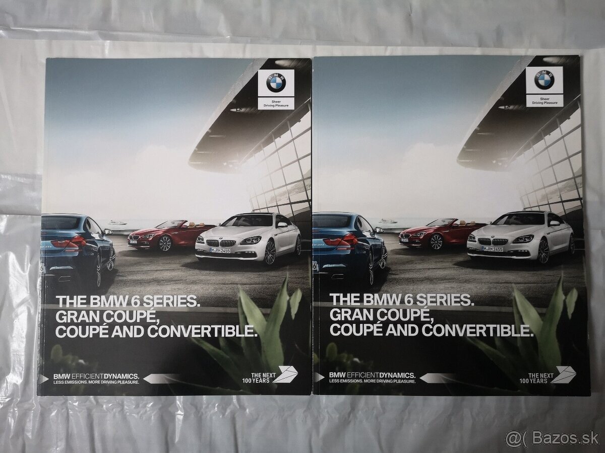 🎯✨Predám katalóg BMW 6 F12 / F13 / F06 🚗📘