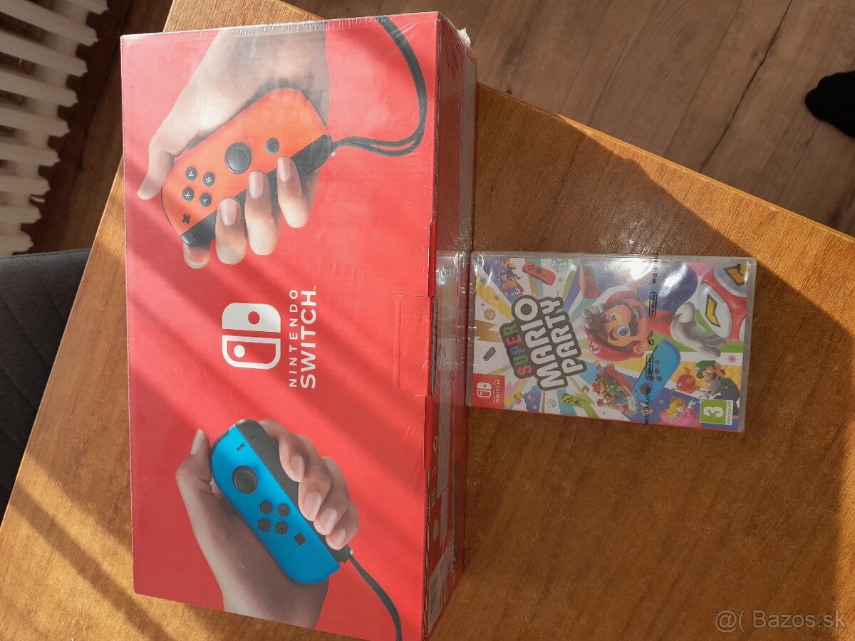 Nintendo switch neon - nove nerozbalene