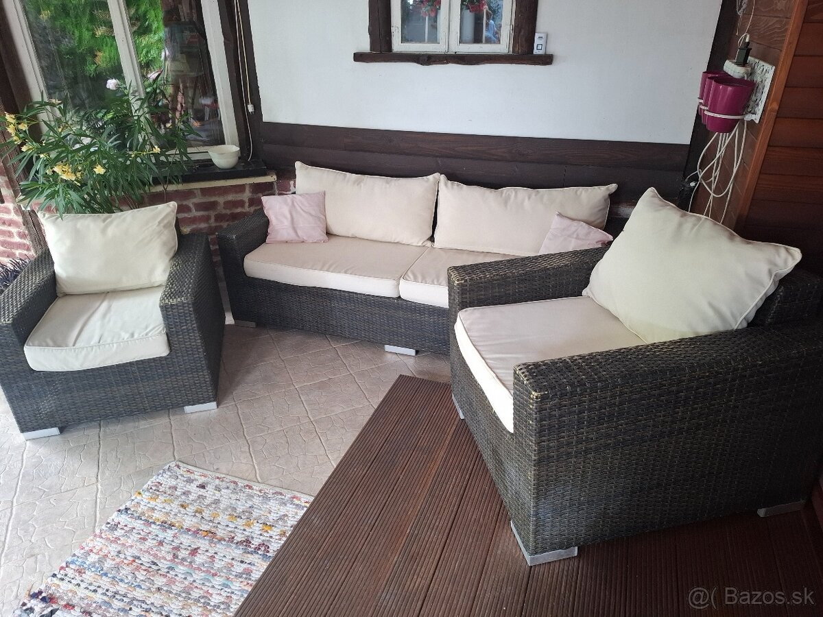 TEAK IT ratanový záhradný nábytok